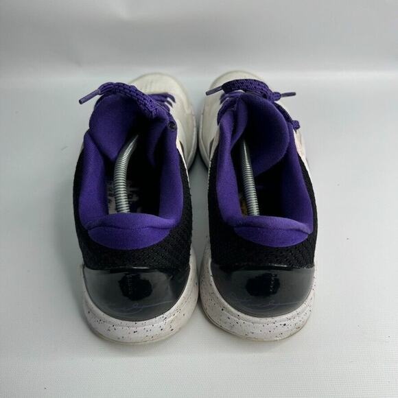 Nike Zoom Kobe 5 V Inline White‎ Black Varsity Purple 386429 101 Size 13 (READ) main image 8
